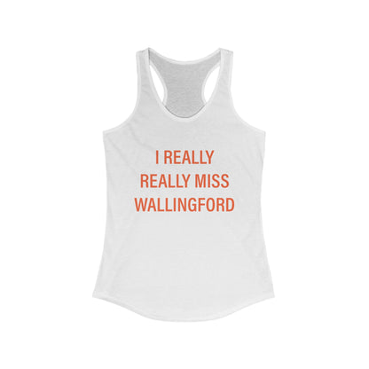 I really really miss Wallingford // Wallingford connecticut womens tank top   /// finding connecticut  
