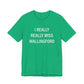 I really really miss Wallingford // Wallingford ct unisex t shirt /// finding connecticut 