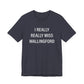 I really really miss Wallingford // Wallingford ct unisex t shirt /// finding connecticut 