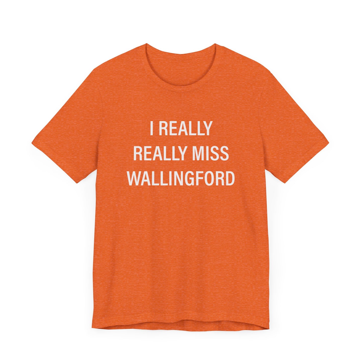 I really really miss Wallingford // Wallingford ct unisex t shirt /// finding connecticut 