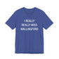I really really miss Wallingford // Wallingford ct unisex t shirt /// finding connecticut 