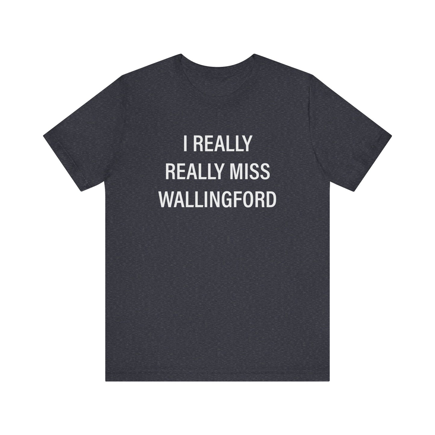 I really really miss Wallingford // Wallingford ct unisex t shirt /// finding connecticut 