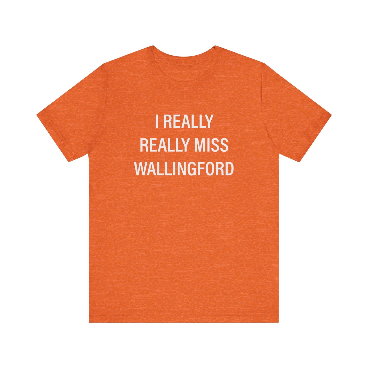 I really really miss Wallingford // Wallingford ct unisex t shirt /// finding connecticut 