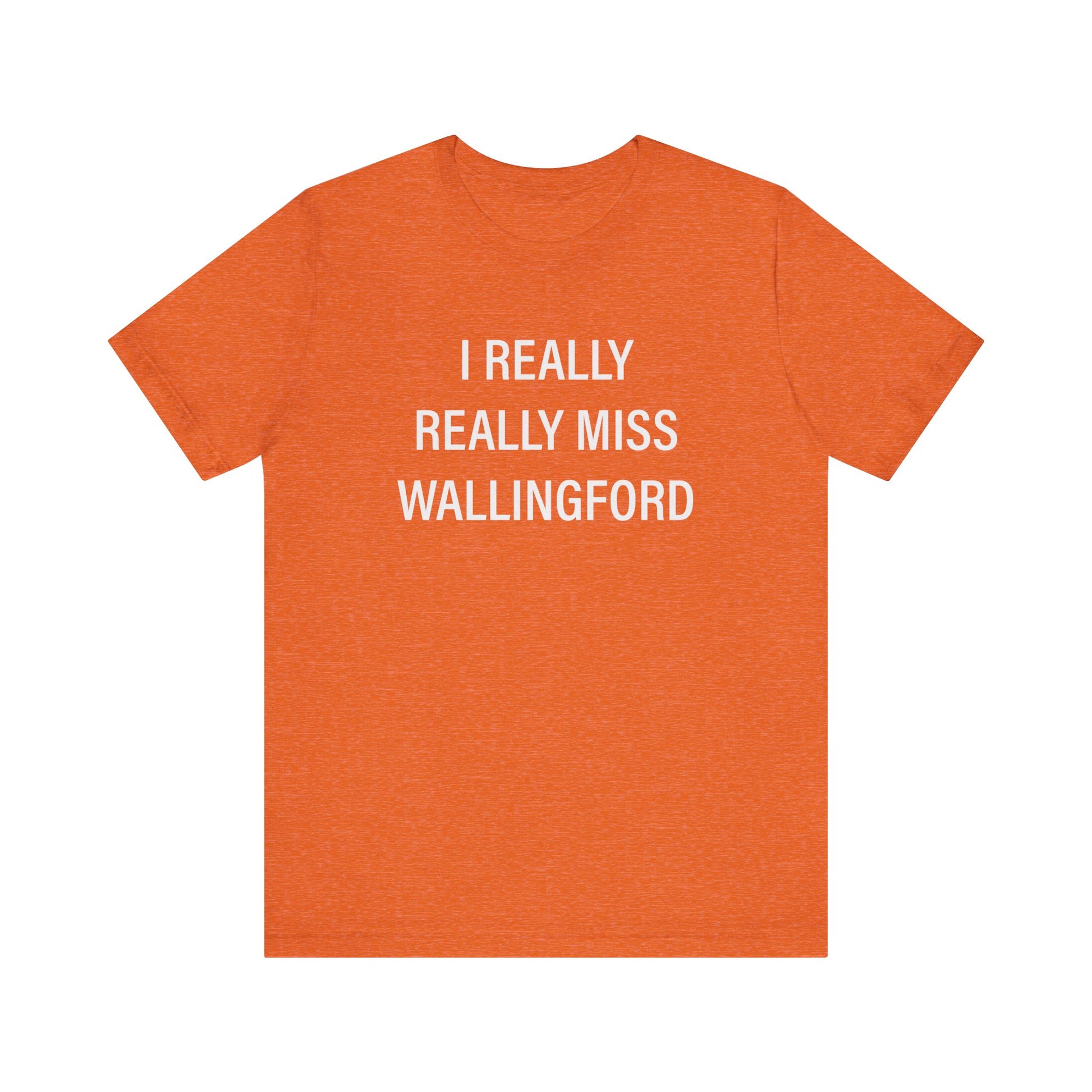 I really really miss Wallingford // Wallingford ct unisex t shirt /// finding connecticut 