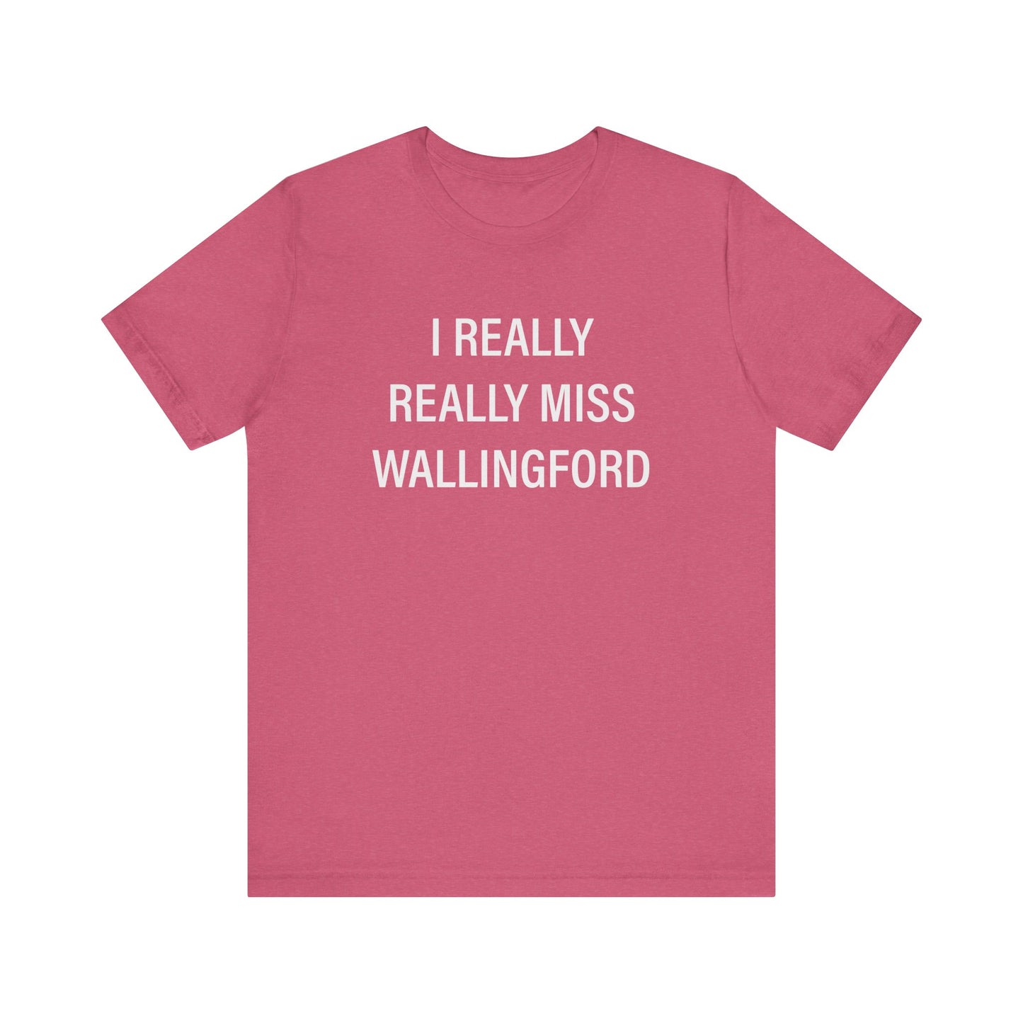 I really really miss Wallingford // Wallingford ct unisex t shirt /// finding connecticut 