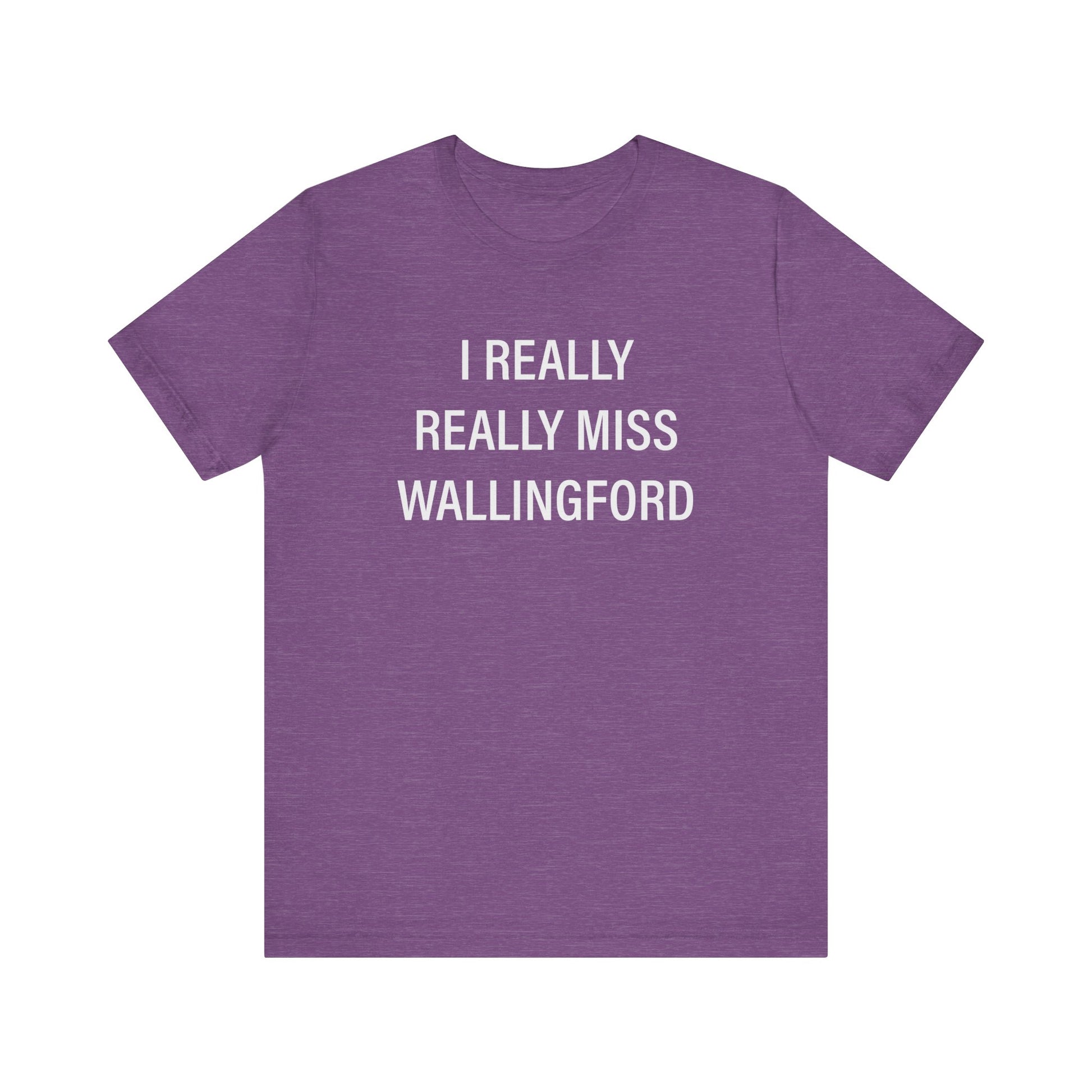 I really really miss Wallingford // Wallingford ct unisex t shirt /// finding connecticut 