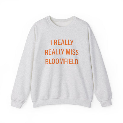 I really really miss bloomfield // bloomfield connecticut unisex sweatshirt   // finding connecticut 