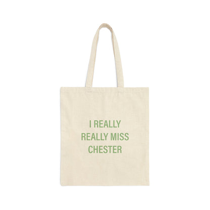 I really really miss chester tote bag // chester connecticut gifts and merch // finding connecticut 