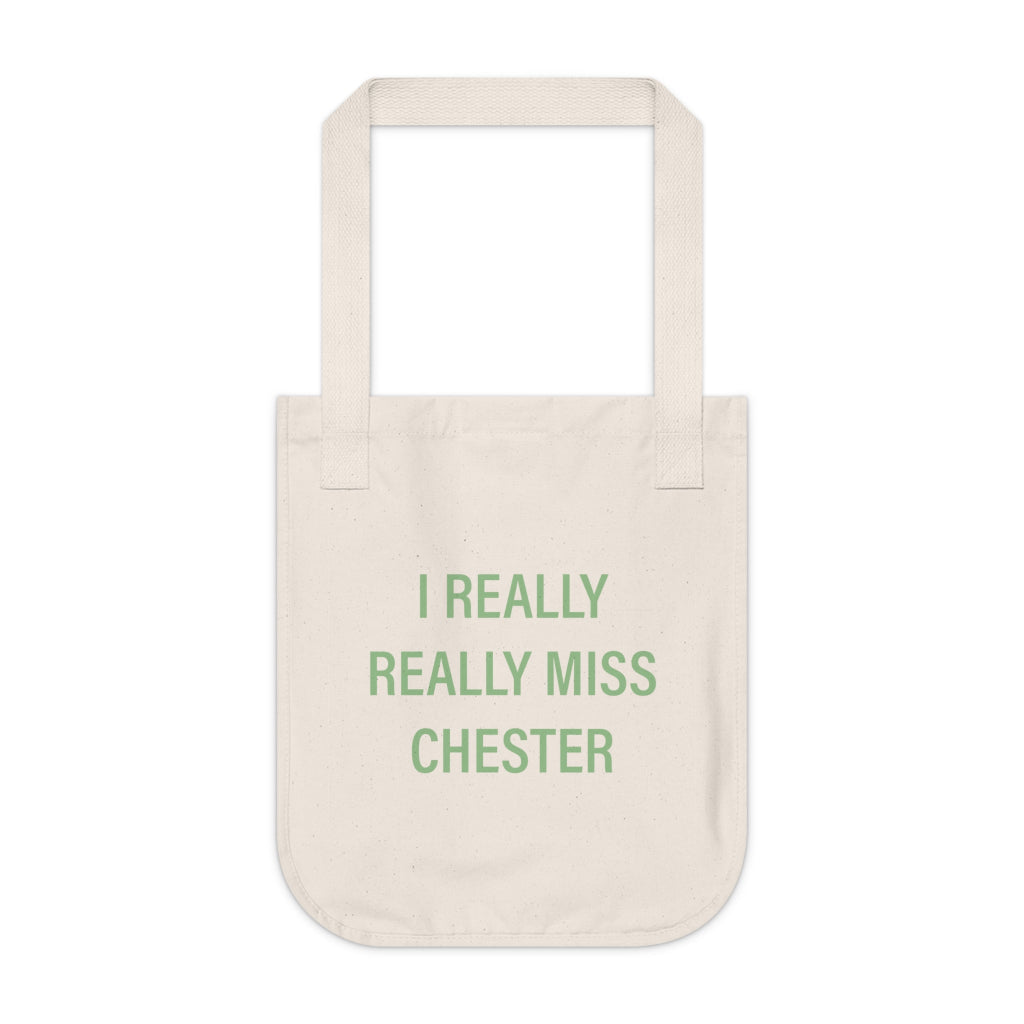 I really really miss chester tote bag // chester connecticut gifts and merch // finding connecticut 