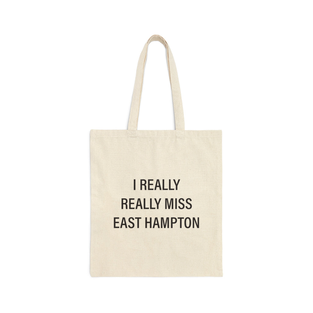 I really really miss east hampton tote bag // east hampton connecticut gifts and merch // finding connecticut 
