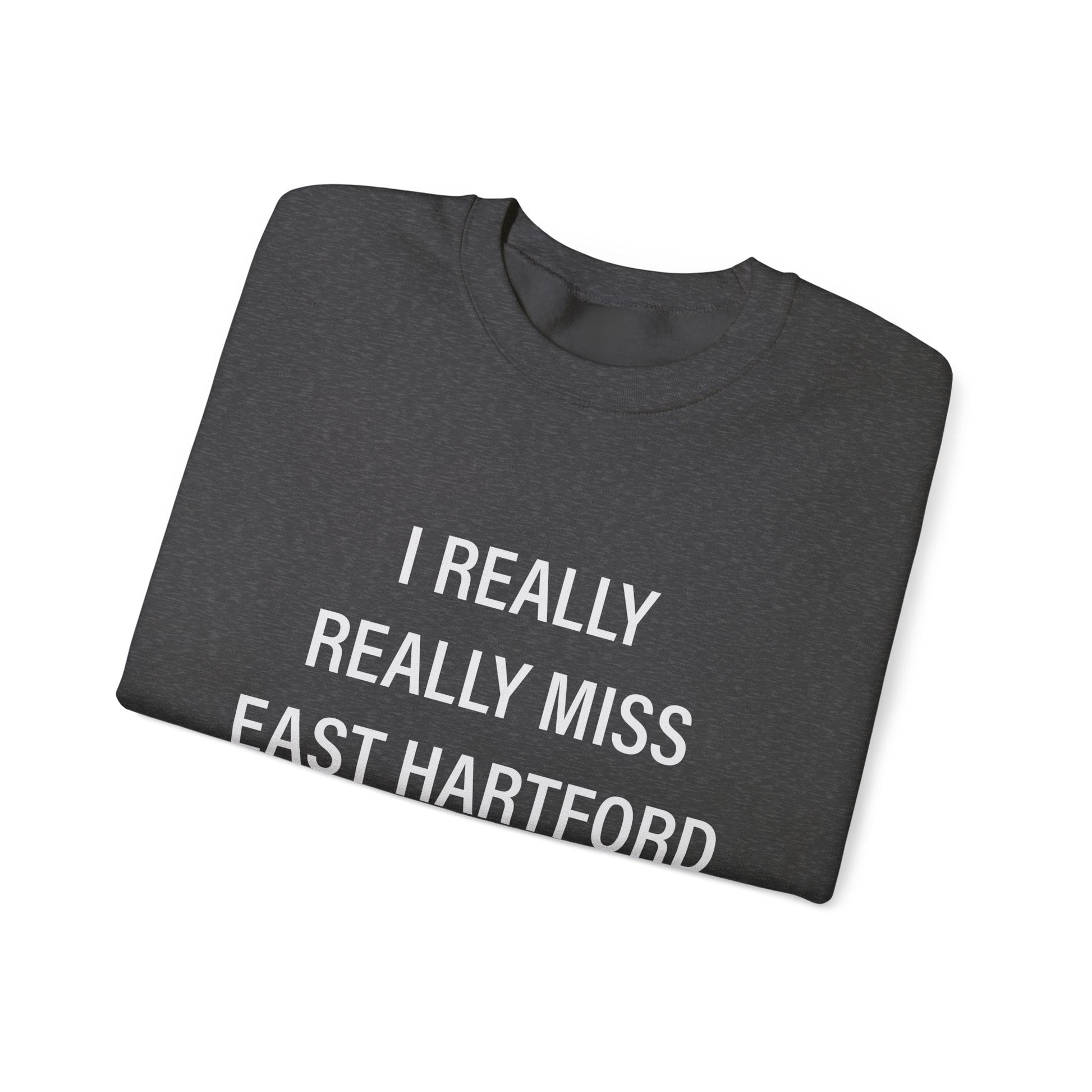   I really really miss east hartford // east hartord CT unisex sweatshirt // finding connecticut