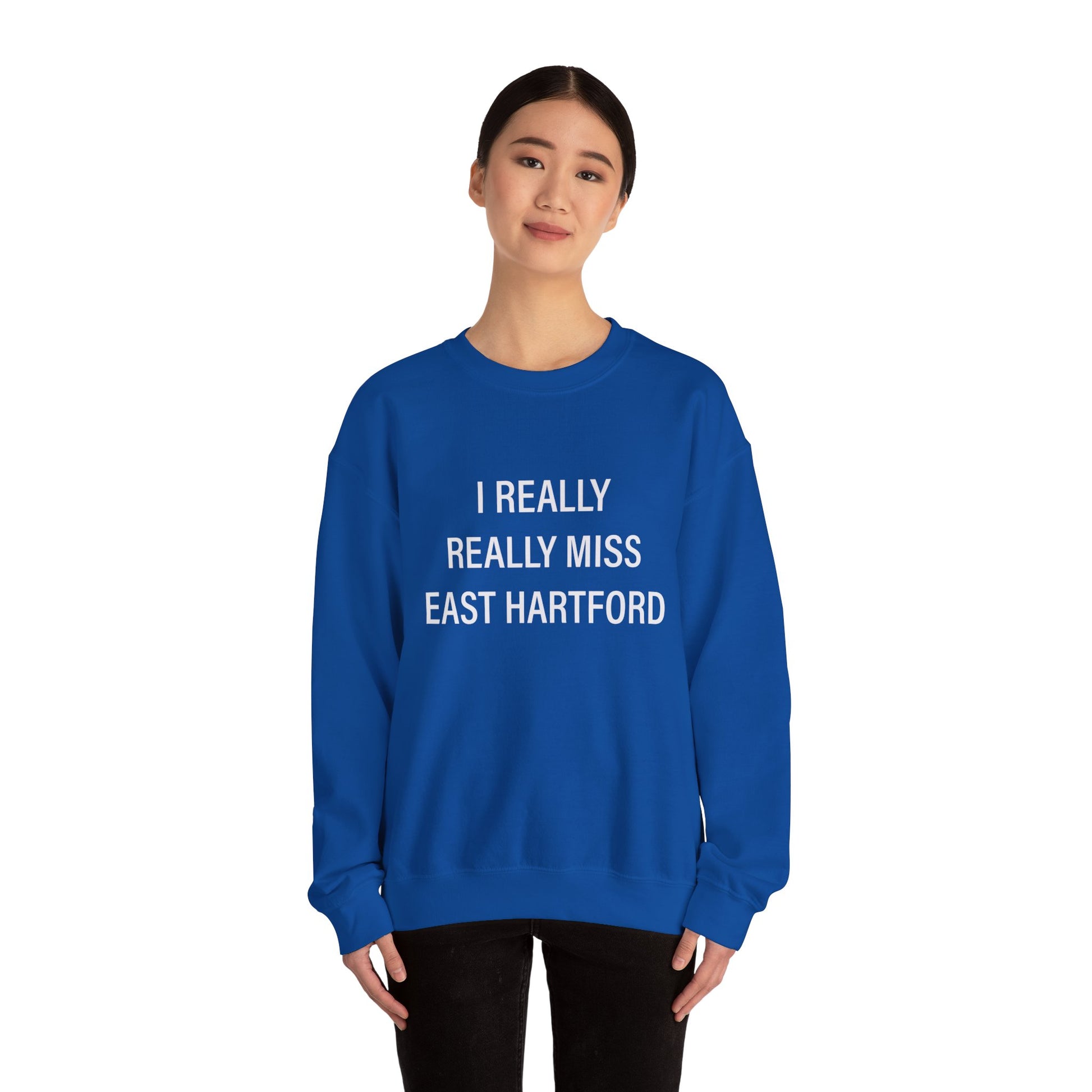   I really really miss east hartford // east hartord CT unisex sweatshirt // finding connecticut