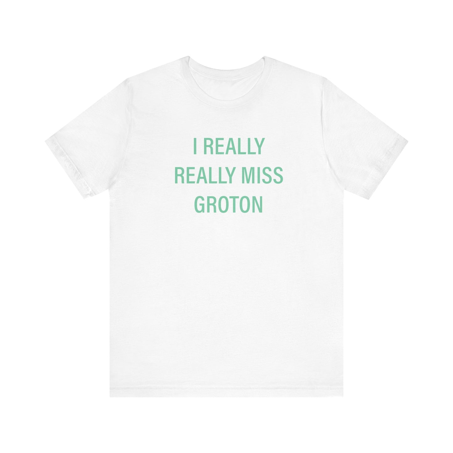 I really really miss groton // groton connecticut unisex t shirt // finding connecticut 
