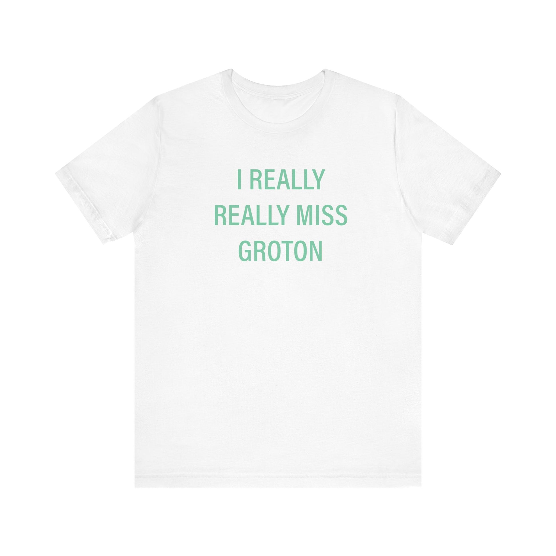I really really miss groton // groton connecticut unisex t shirt // finding connecticut 