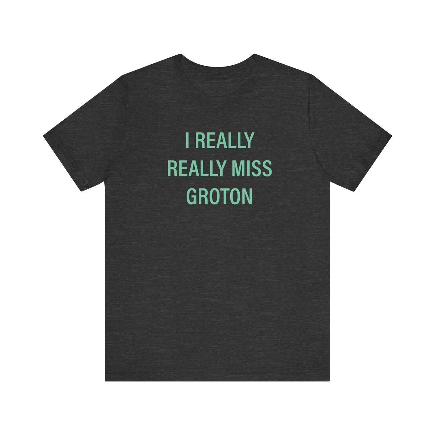I really really miss groton // groton connecticut unisex t shirt // finding connecticut 