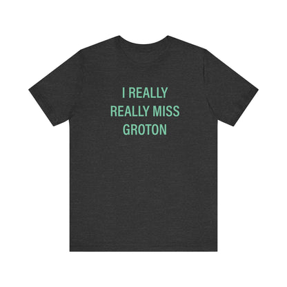 I really really miss groton // groton connecticut unisex t shirt // finding connecticut 