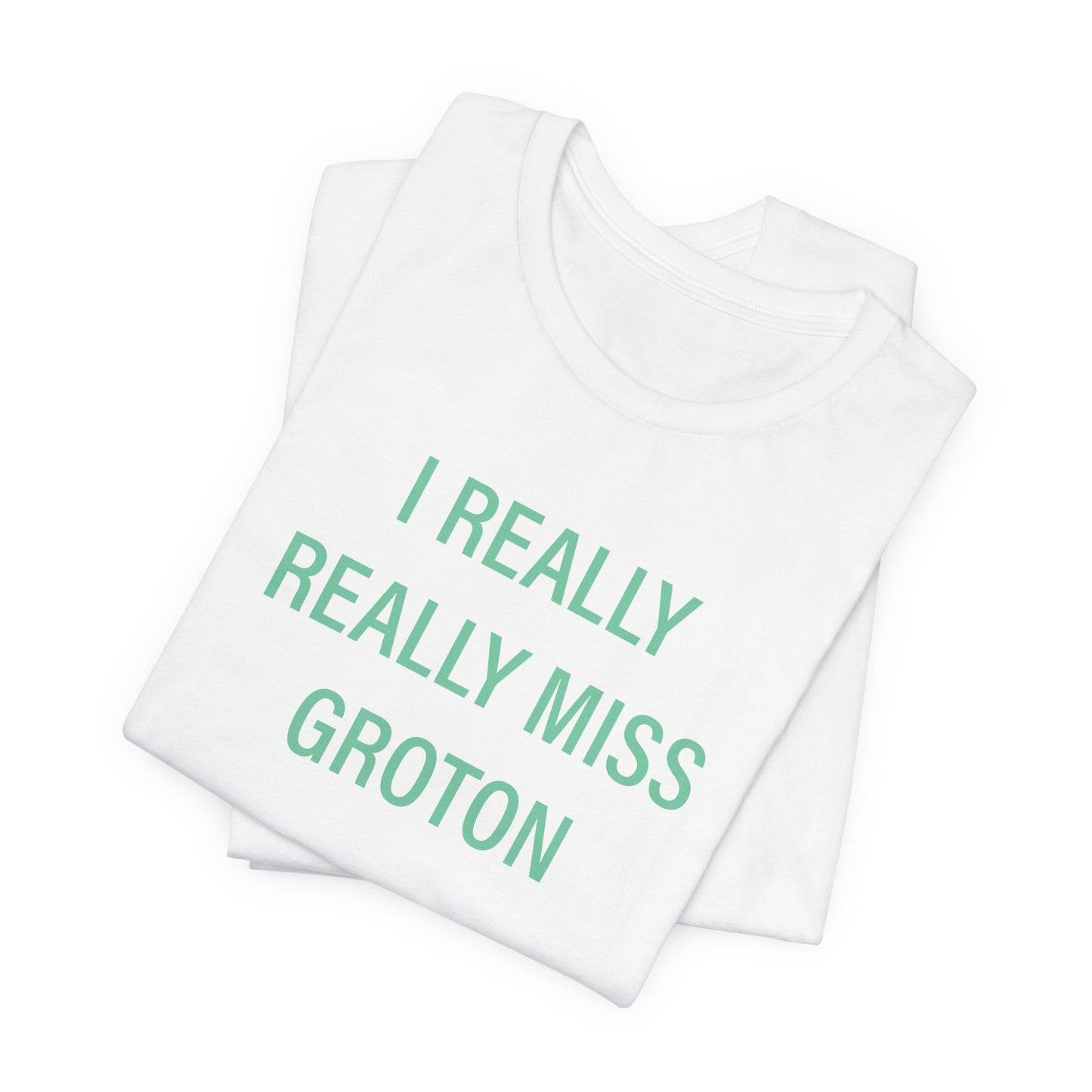 I really really miss groton // groton connecticut unisex t shirt // finding connecticut 