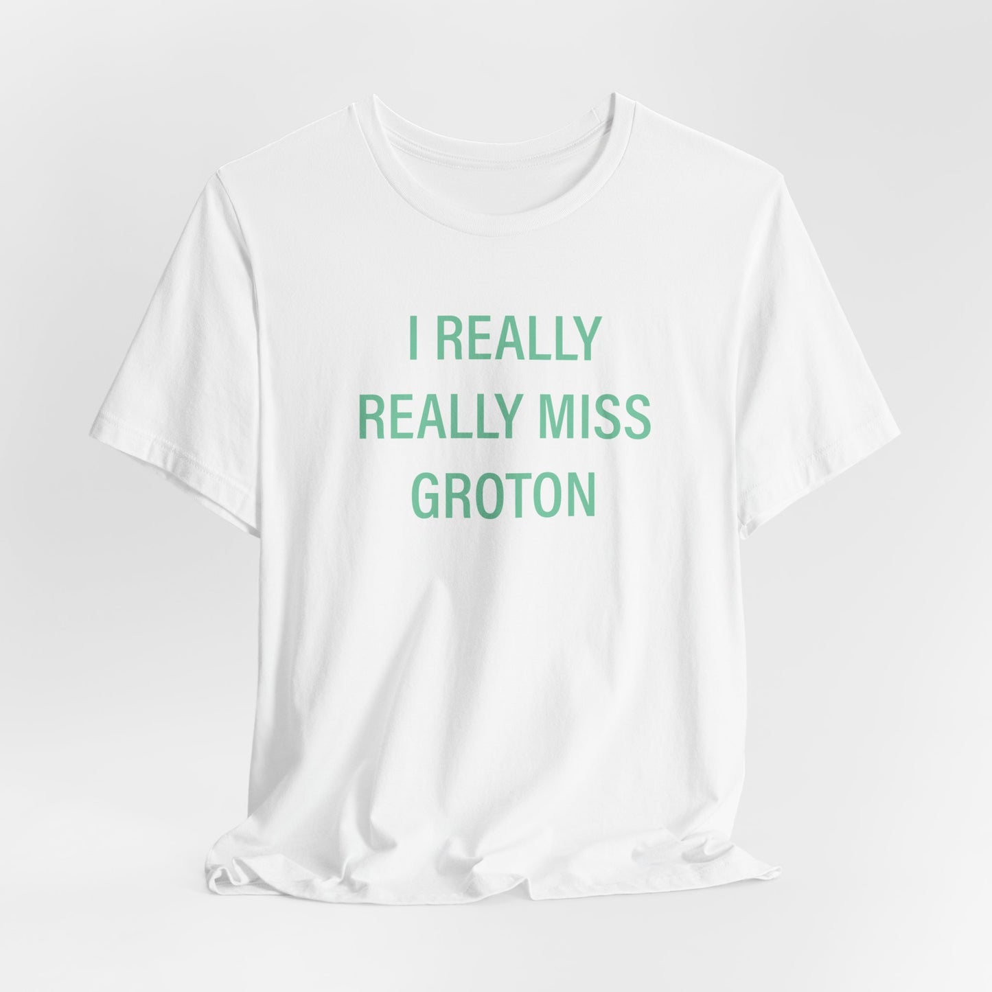 I really really miss groton // groton connecticut unisex t shirt // finding connecticut 