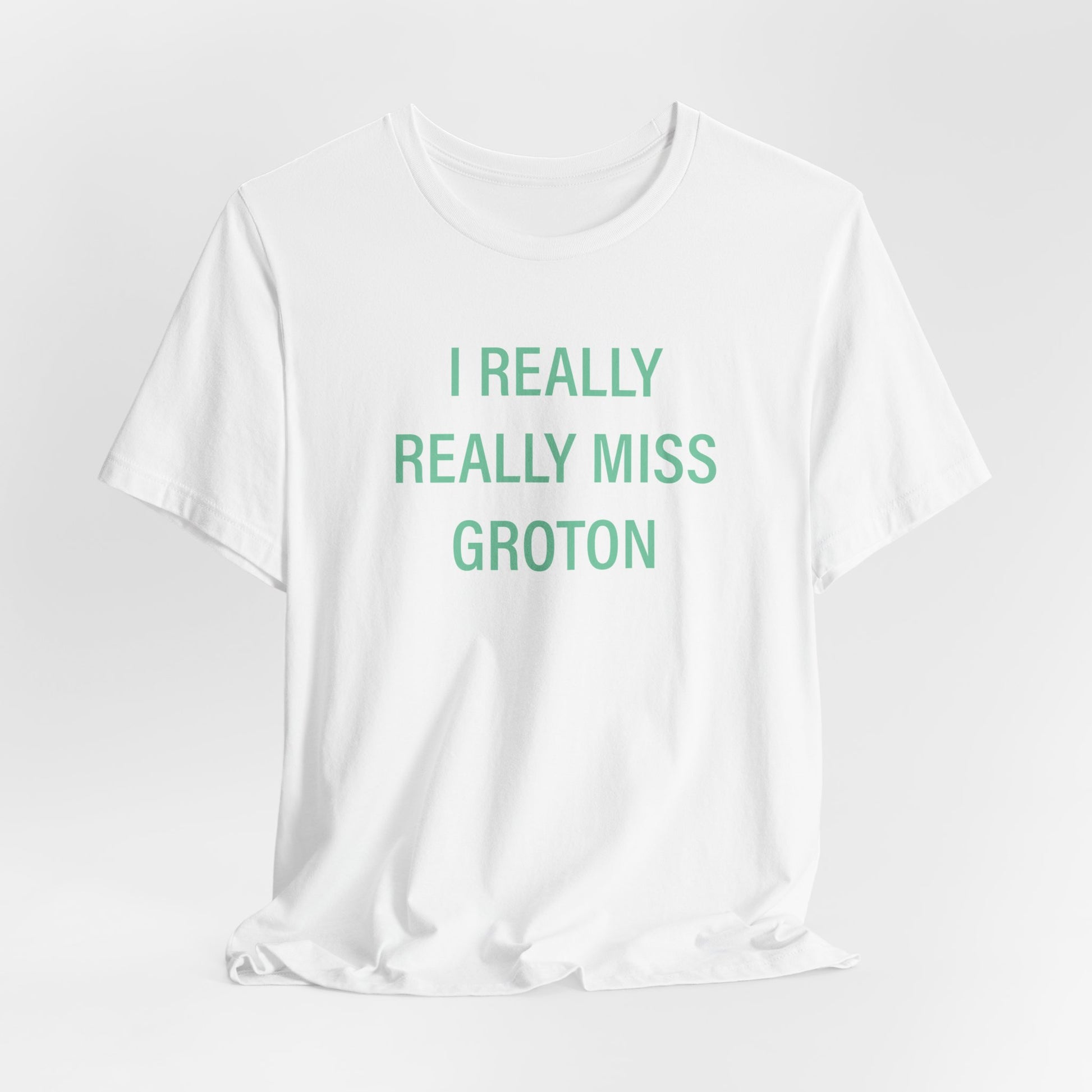 I really really miss groton // groton connecticut unisex t shirt // finding connecticut 