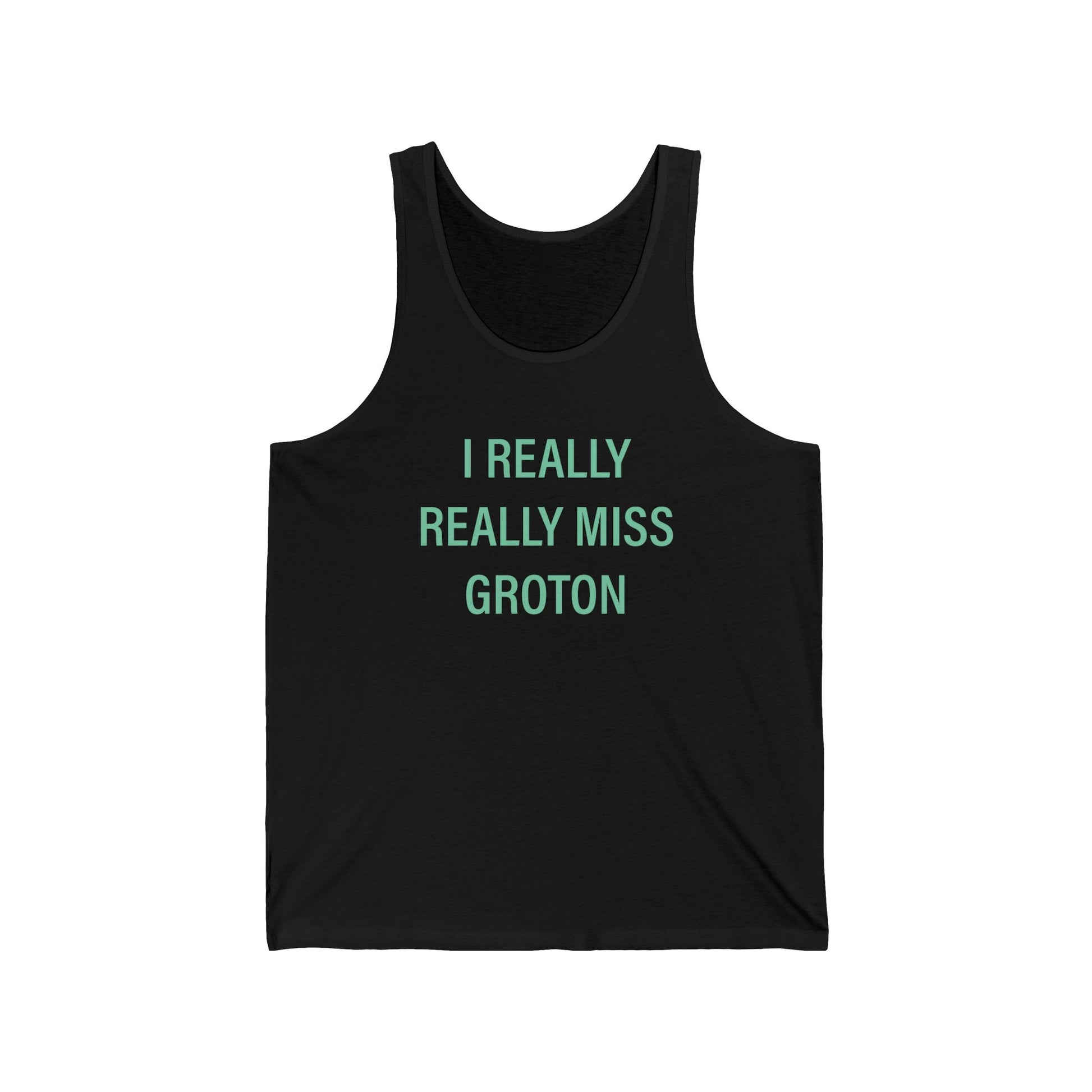 I really really miss groton // groton connecticut unisex tank top shirt // finding connecticut