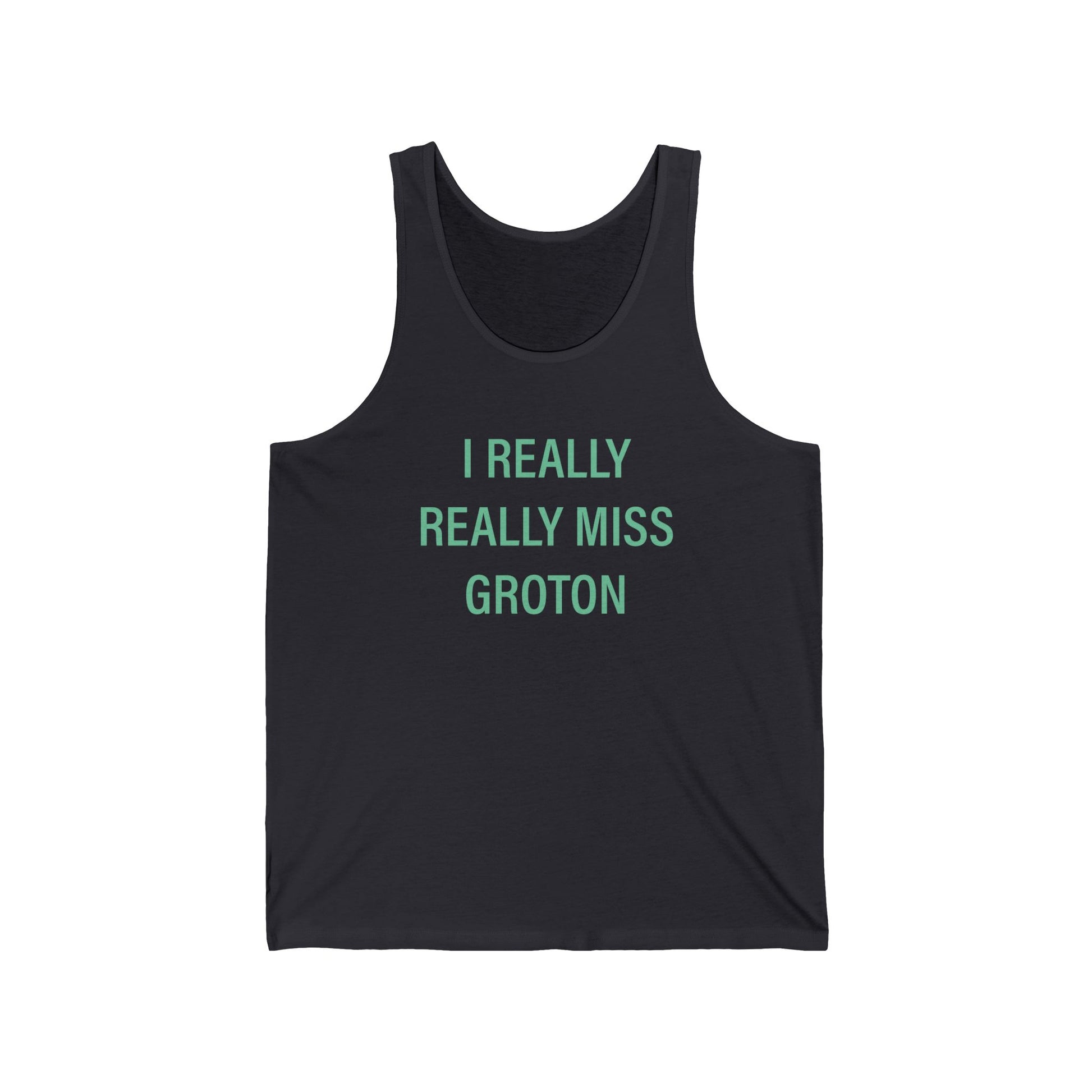 I really really miss groton // groton connecticut unisex tank top shirt // finding connecticut