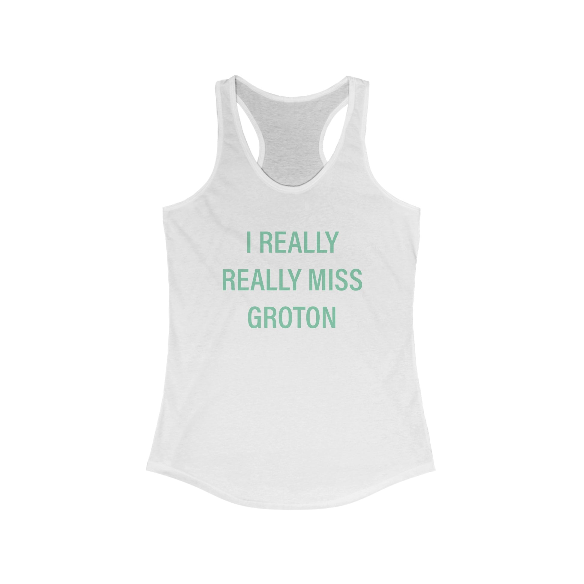 I really really miss groton // groton connecticut womens tank top shirt  // finding connecticut