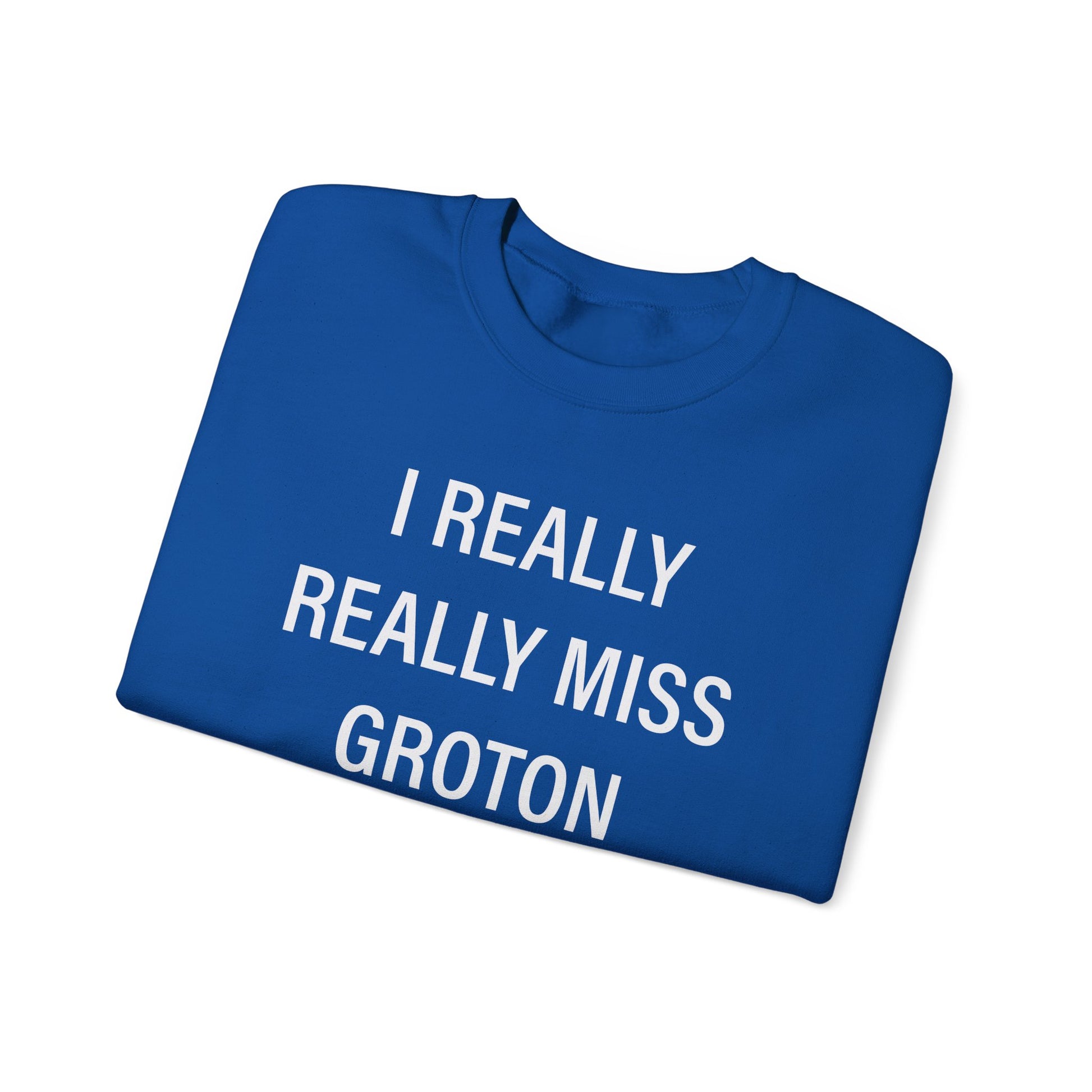 I really really miss groton // groton ct unisex sweatshirt  // finding connecticut 