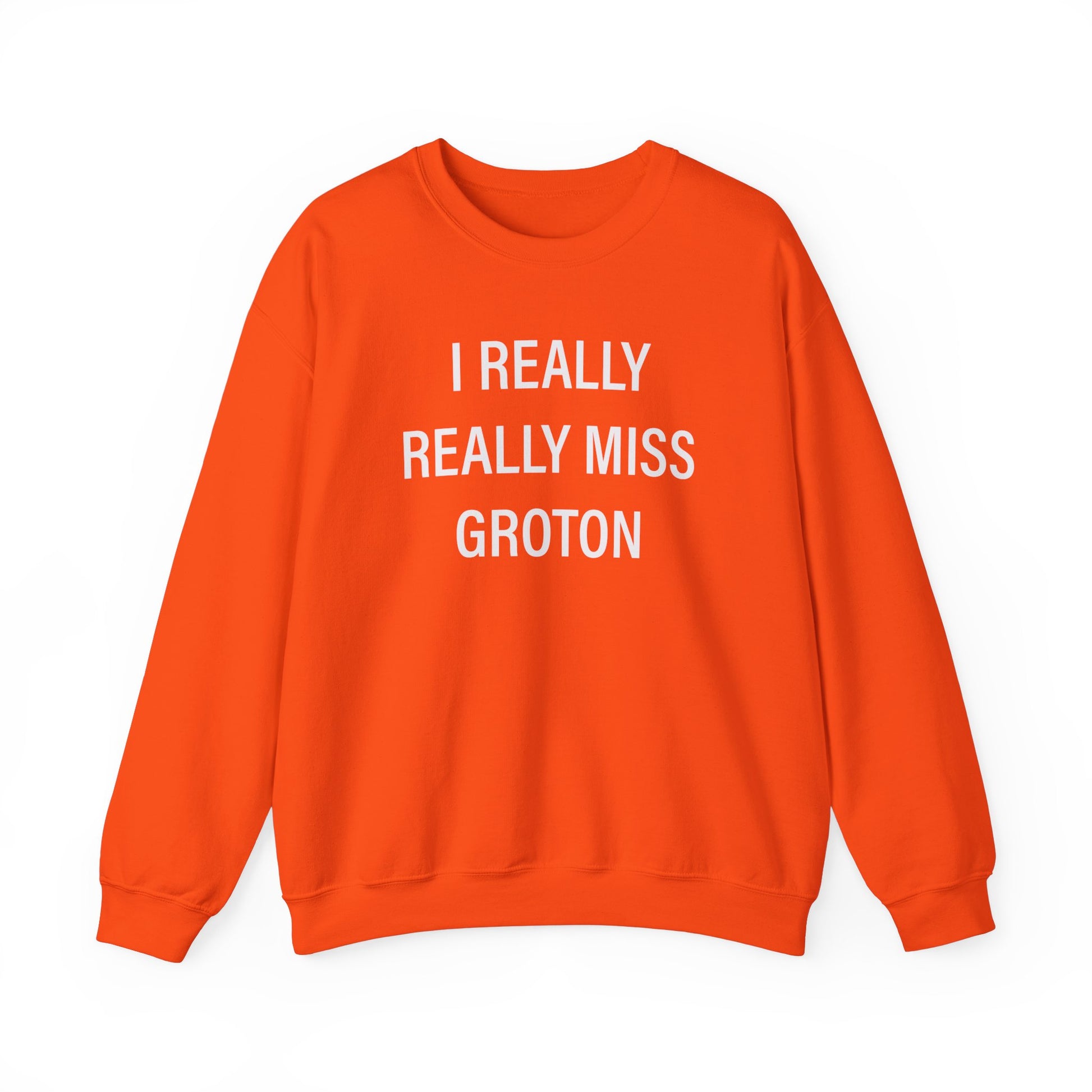 I really really miss groton // groton ct unisex sweatshirt  // finding connecticut 