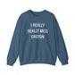 I really really miss groton // groton ct unisex sweatshirt  // finding connecticut 