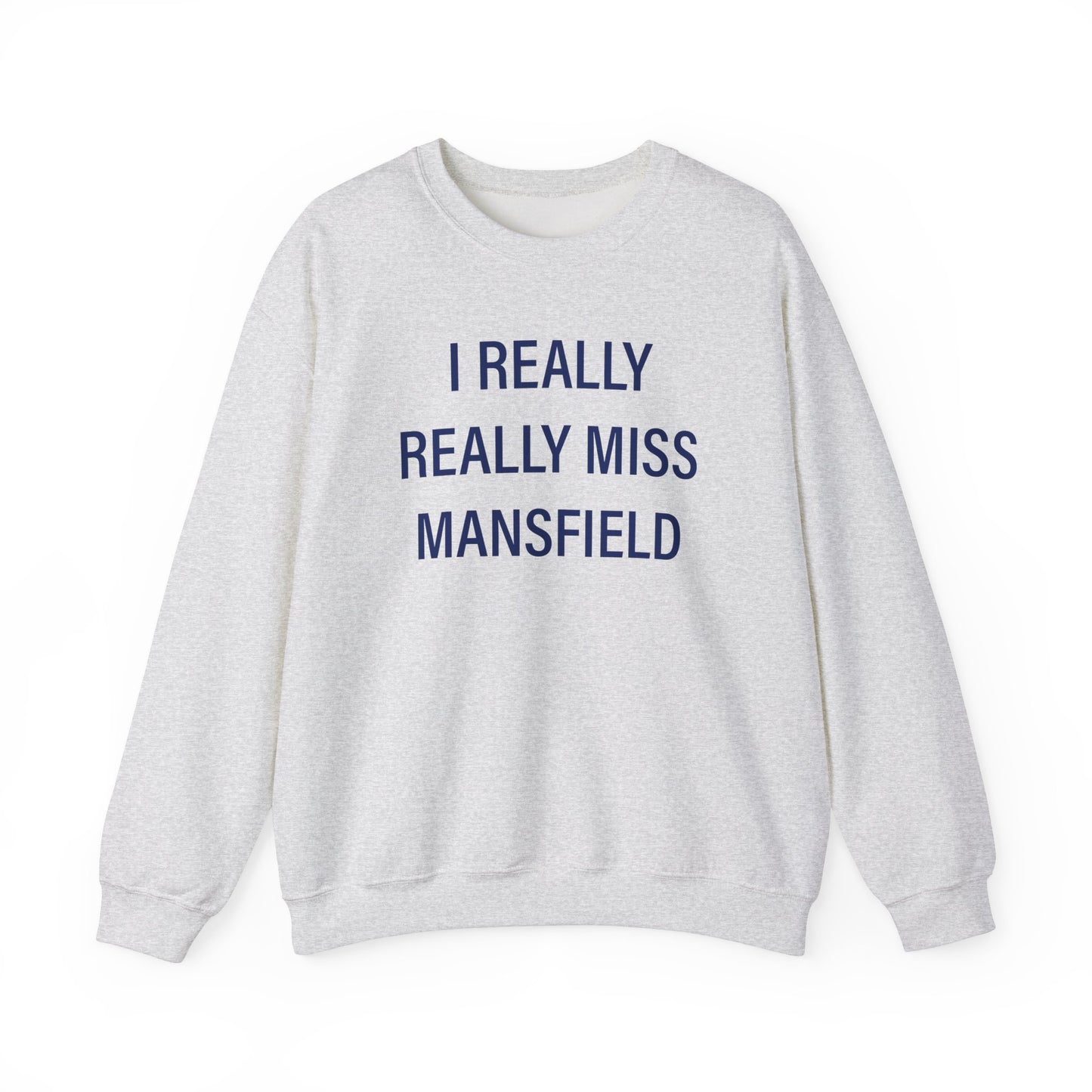 I really really miss mansfield // mansfield Connecticut unisex sweatshirt // finding connecticut 