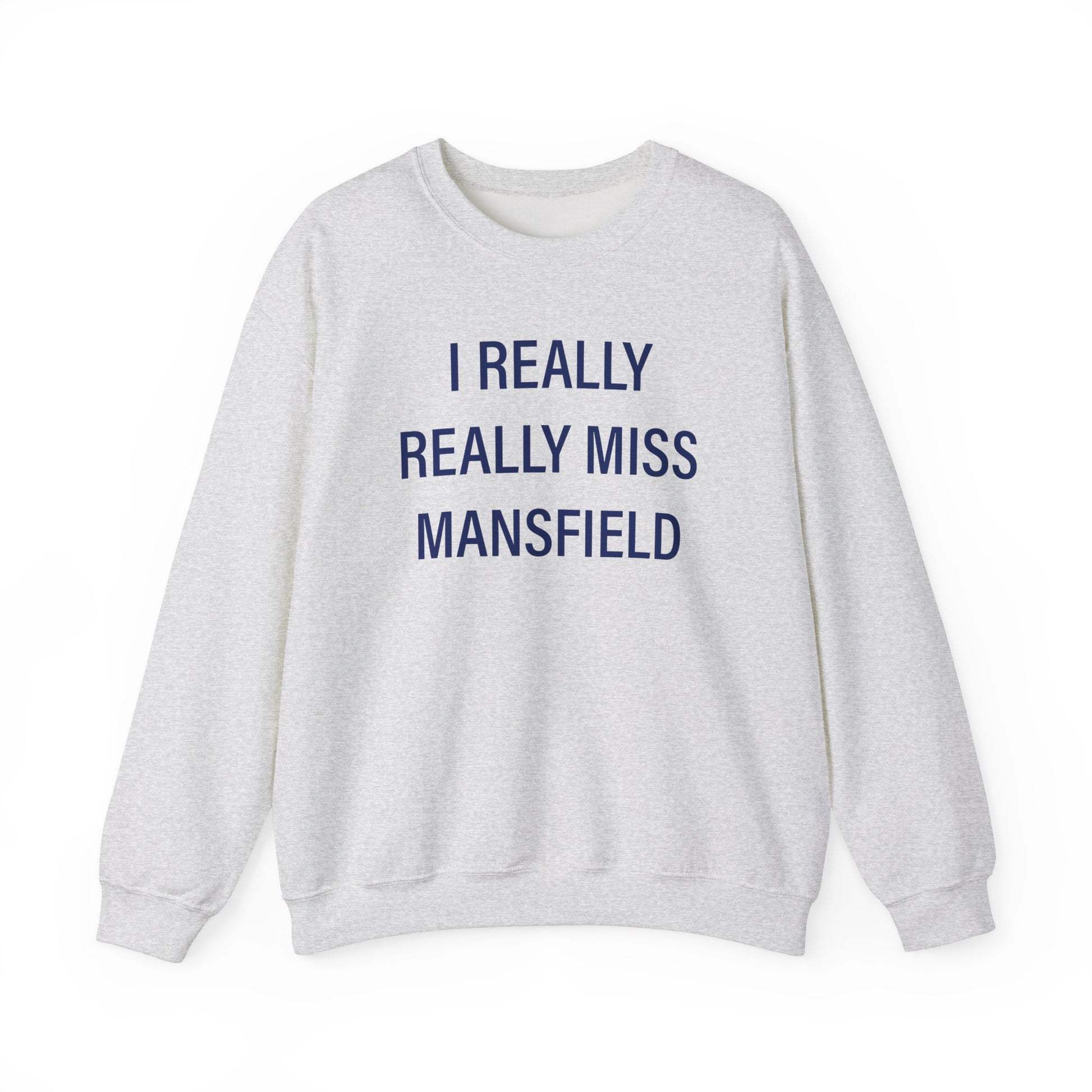 I really really miss mansfield // mansfield Connecticut unisex sweatshirt // finding connecticut 