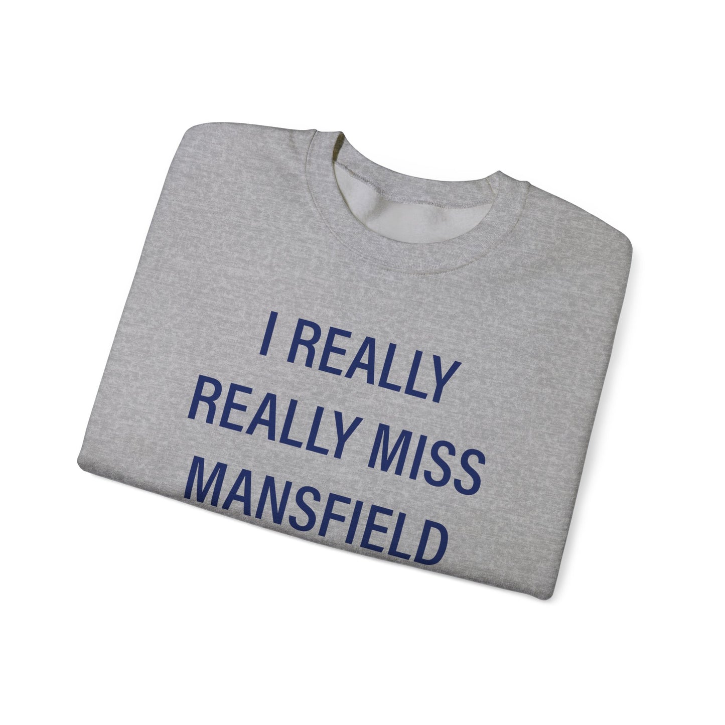 I really really miss mansfield // mansfield Connecticut unisex sweatshirt // finding connecticut 