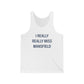 I really really miss mansfield // mansfield connecticut unisex tank top shirt // finding connecticut 