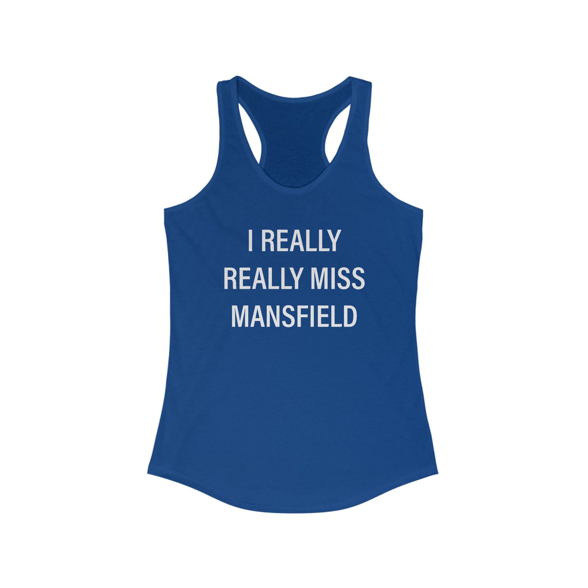 I really really miss mansfield // mansfield ct womens tank top shirt  // finding connecticut 