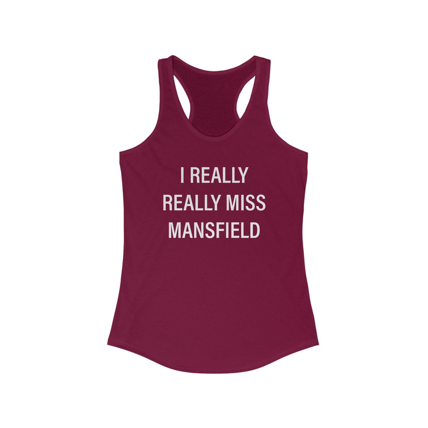 I really really miss mansfield // mansfield ct womens tank top shirt  // finding connecticut 