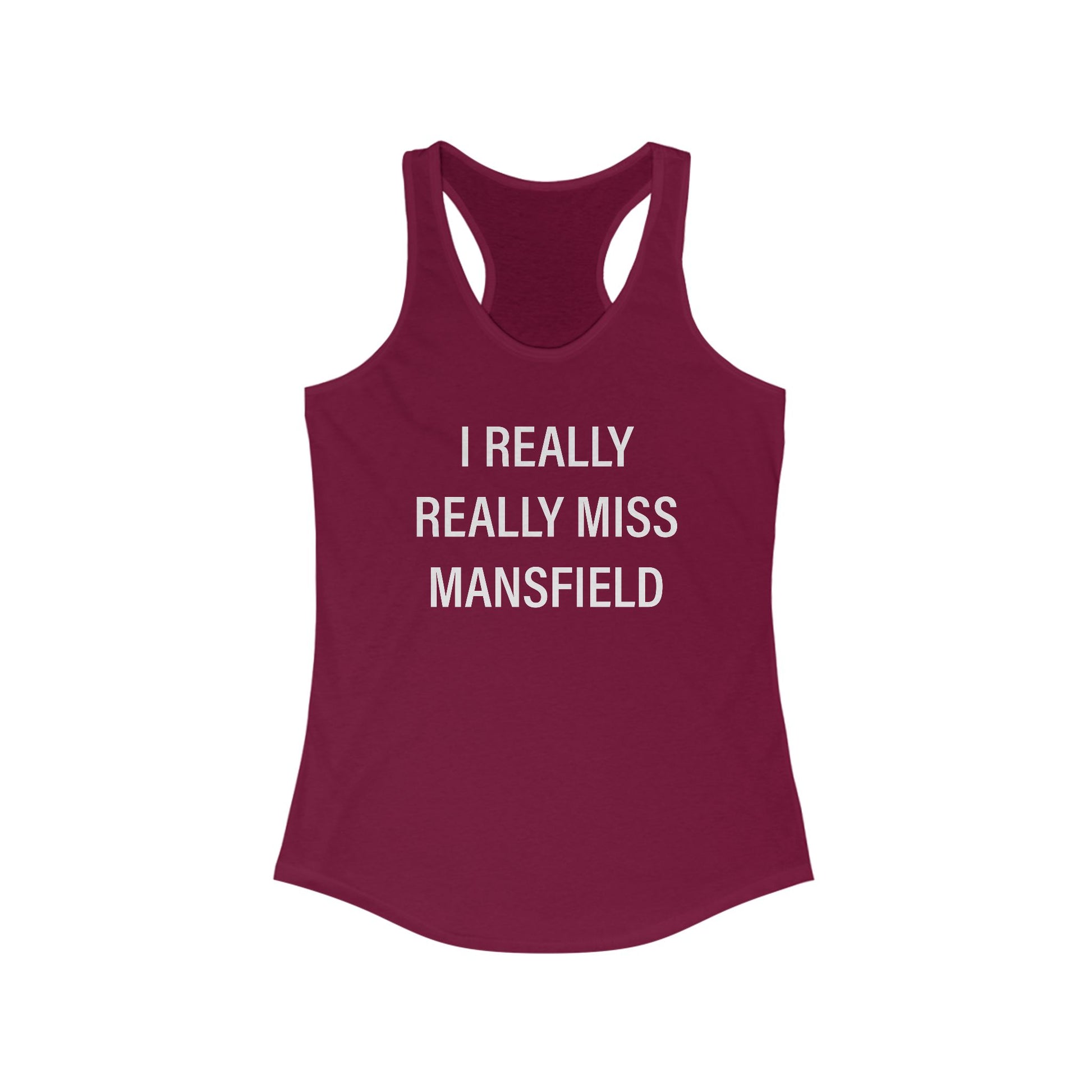 I really really miss mansfield // mansfield ct womens tank top shirt  // finding connecticut 