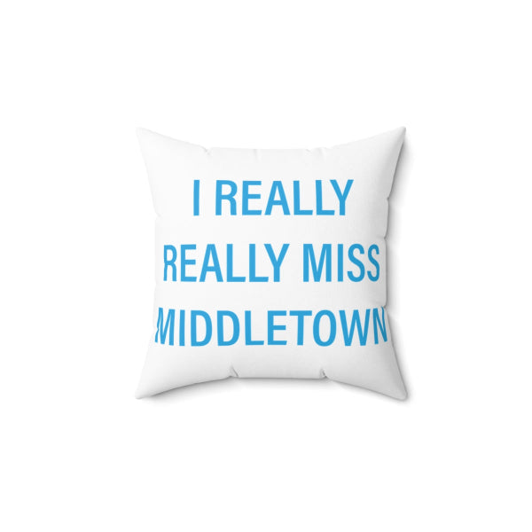 I really really miss middletown decor pillow // middletown connecticut gifts and merch // finding connecticut 