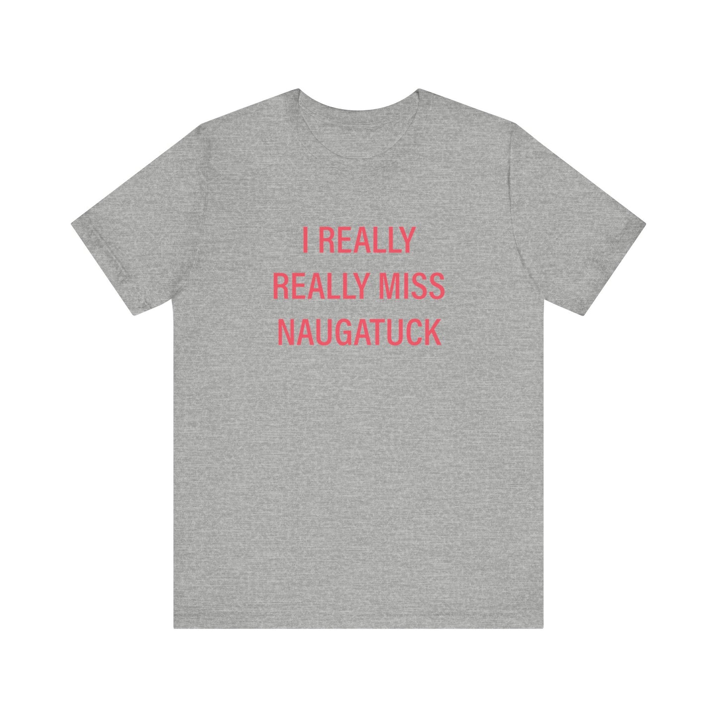 I really really miss naugatuck // naugatuck connecticut unisex t shirts  // finding connecticut 