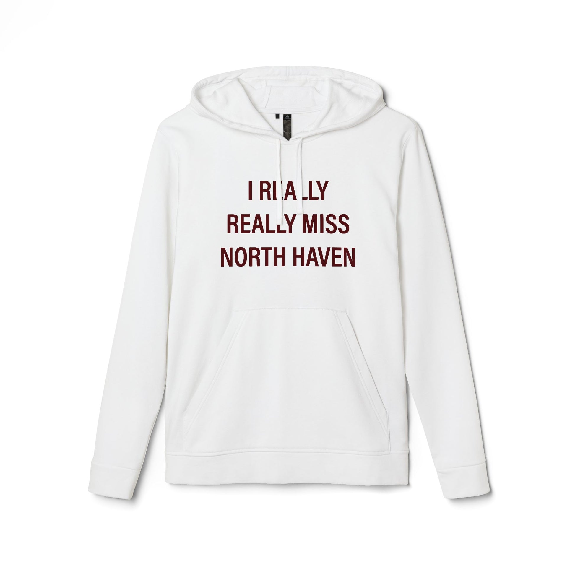 I really really miss north haven // north haven connecticut adidas unisex hoodie sweatshirt  // finding connecticut 