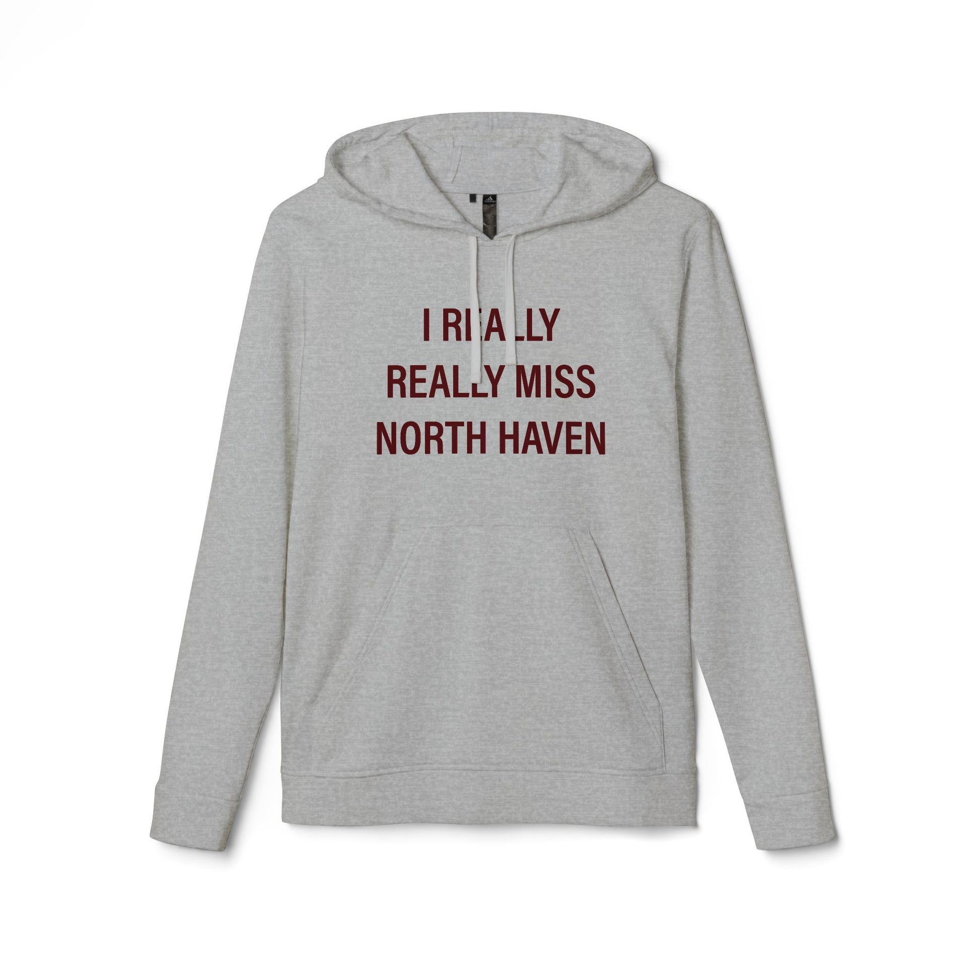 I really really miss north haven // north haven connecticut adidas unisex hoodie sweatshirt  // finding connecticut 