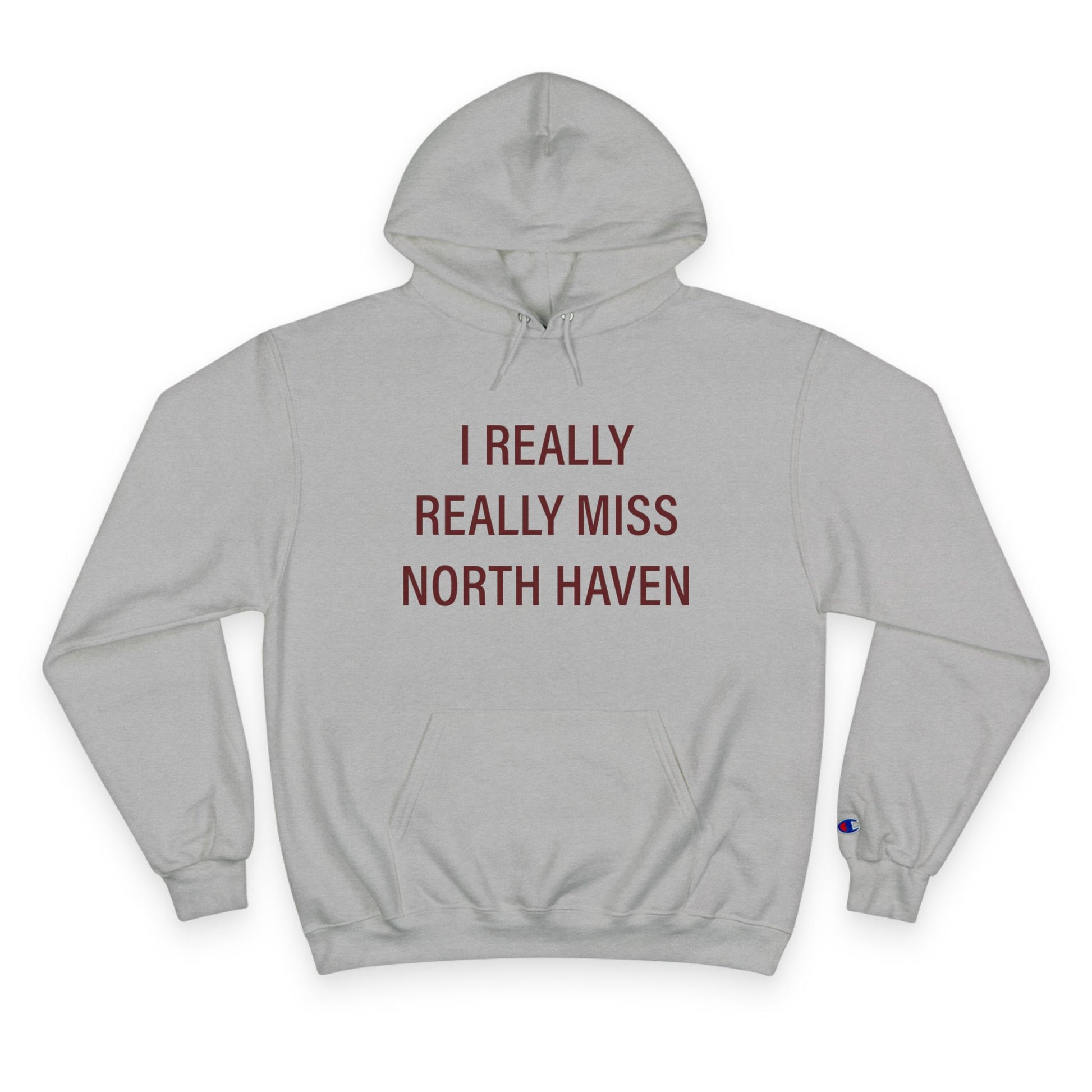 I really really miss north haven // north haven connecticut champion unisex hoodie sweatshirt  // finding connecticut 