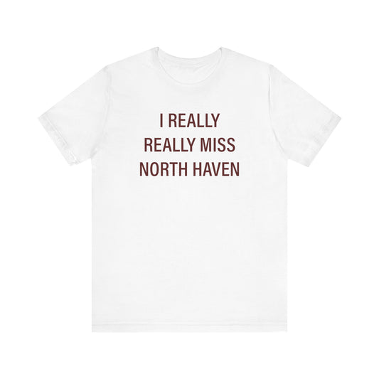 I really really miss north haven // north haven connecticut t shirts // finding connecticut 