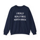 I really really miss north haven // north haven ct unisex sweatshirts // finding connecticut 