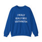 I really really miss southington // southington ct unisex sweatshirt // finding connecticut