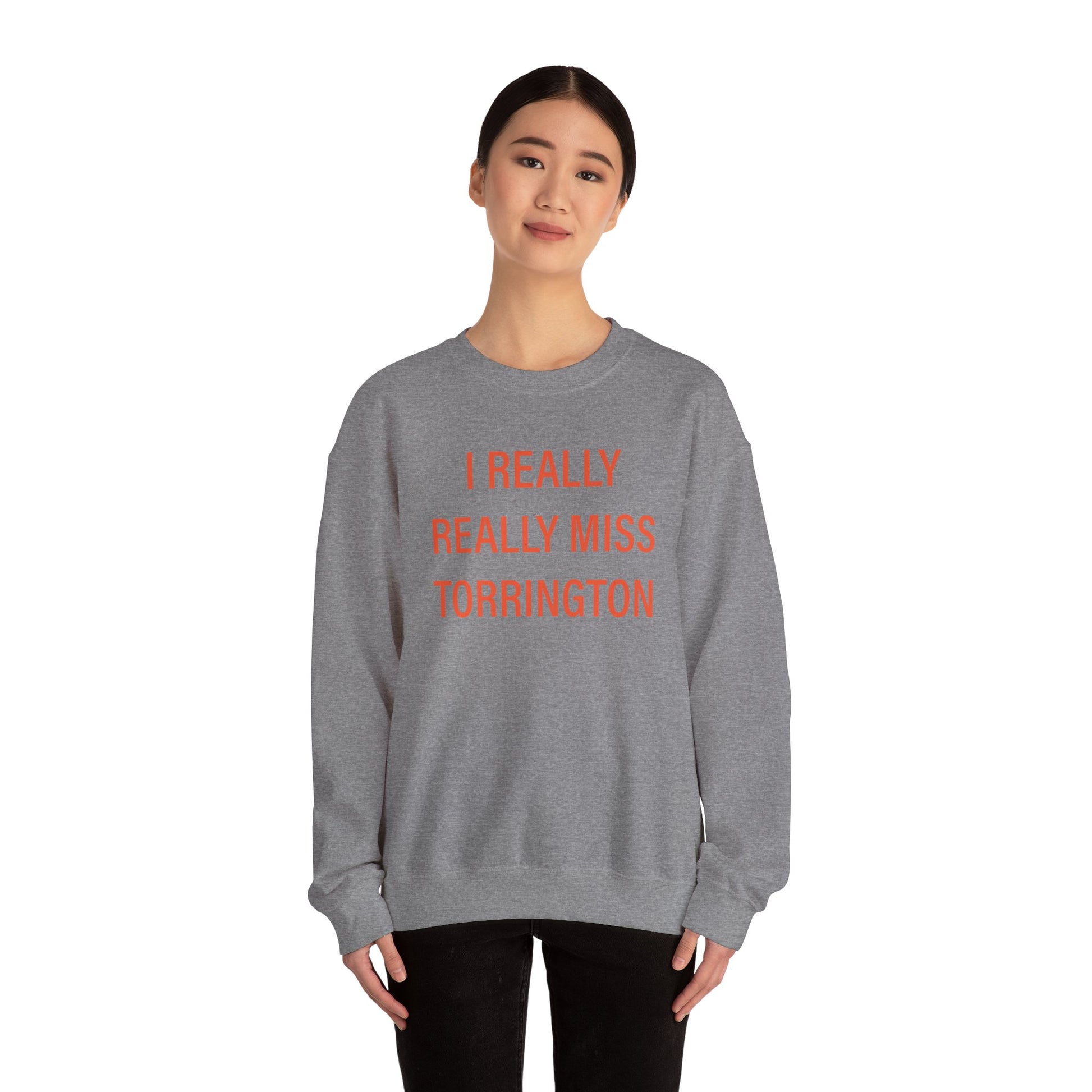 I really really miss torrington // torrington connecticut unisex sweatshirt // finding connecticut 