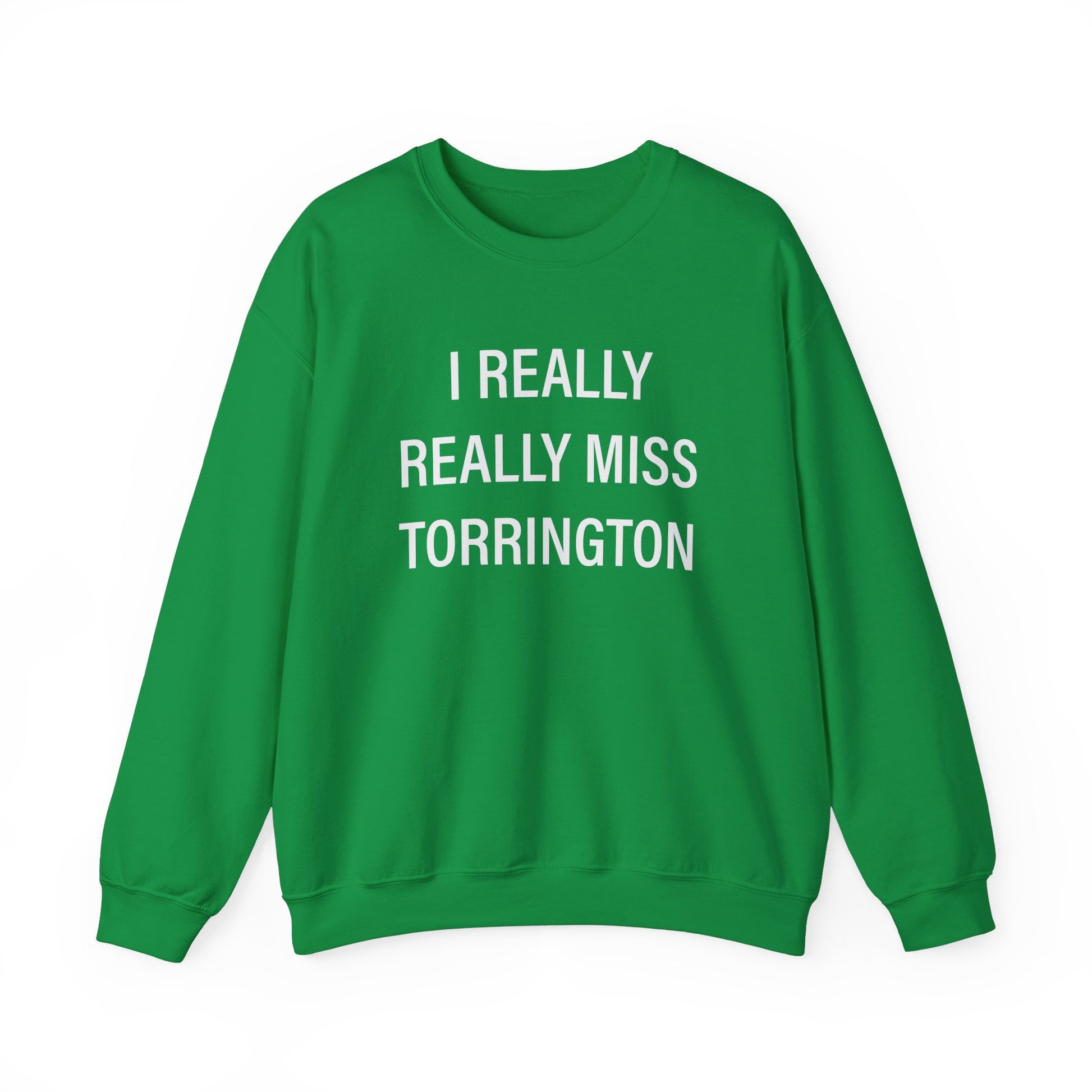 I really really miss torrington // torrington ct unisex  sweatshirt  // finding connecticut  