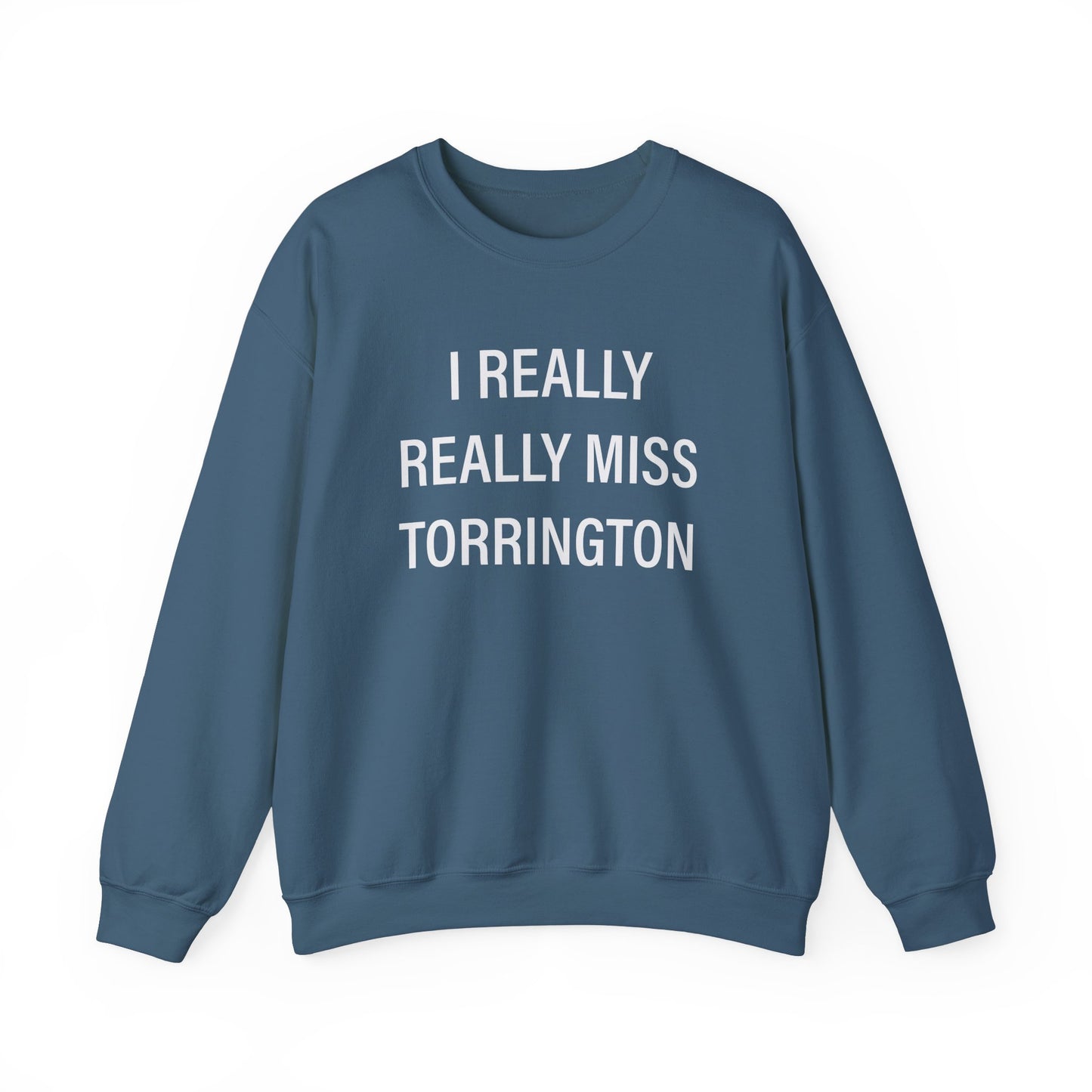 I really really miss torrington // torrington ct unisex  sweatshirt  // finding connecticut  