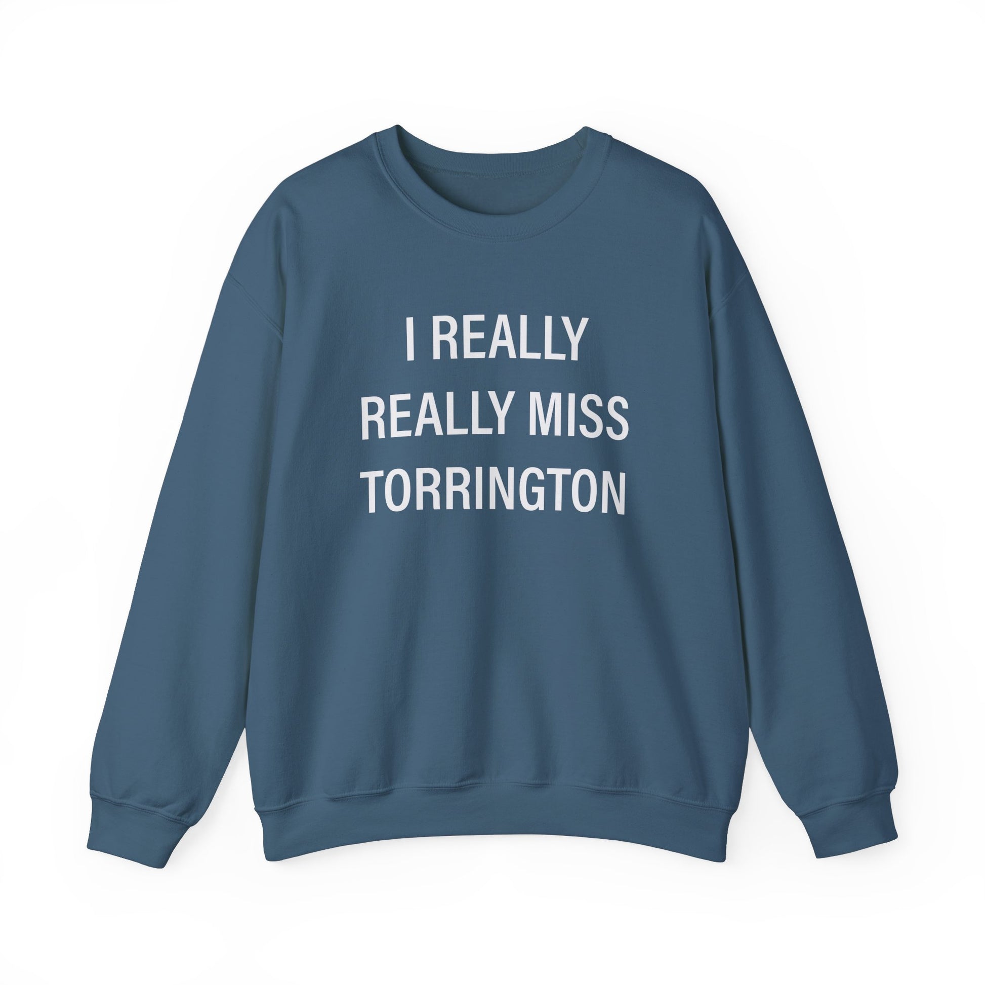 I really really miss torrington // torrington ct unisex  sweatshirt  // finding connecticut  