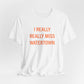 I really really miss watertown // watertown Connecticut unisex t shirt // finding connecticut 