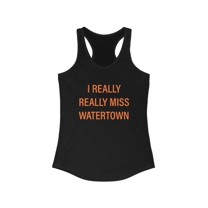 I really really miss watertown // watertown Connecticut womens tank top shirt // finding connecticut 